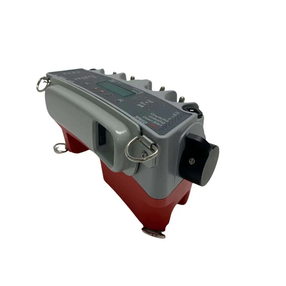 Cattron visitek 350 asset tracking device right view