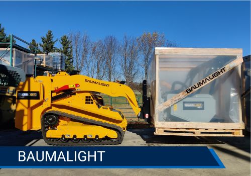baumalight vehicle with crate