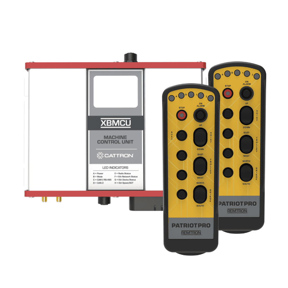 Two Remtron PatriotPro transmitters with the XBMCU receiver