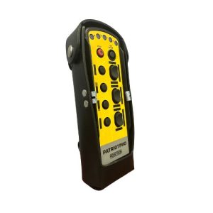 black leather holster for remtron transmitters