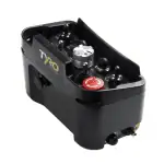 a Tyro Pollux 1S radio remote control in top perspective view showing a control panel