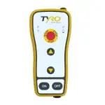 a Tyro Sedna 1s transmitter in front view with two function channels