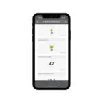 remoteIQ water software on mobile device
