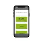 remoteIQ water software on mobile device