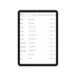 remoteIQ water software on tablet