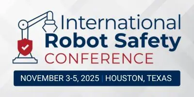 international robot safety conference logo