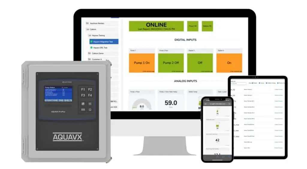 remote iq and aquavx