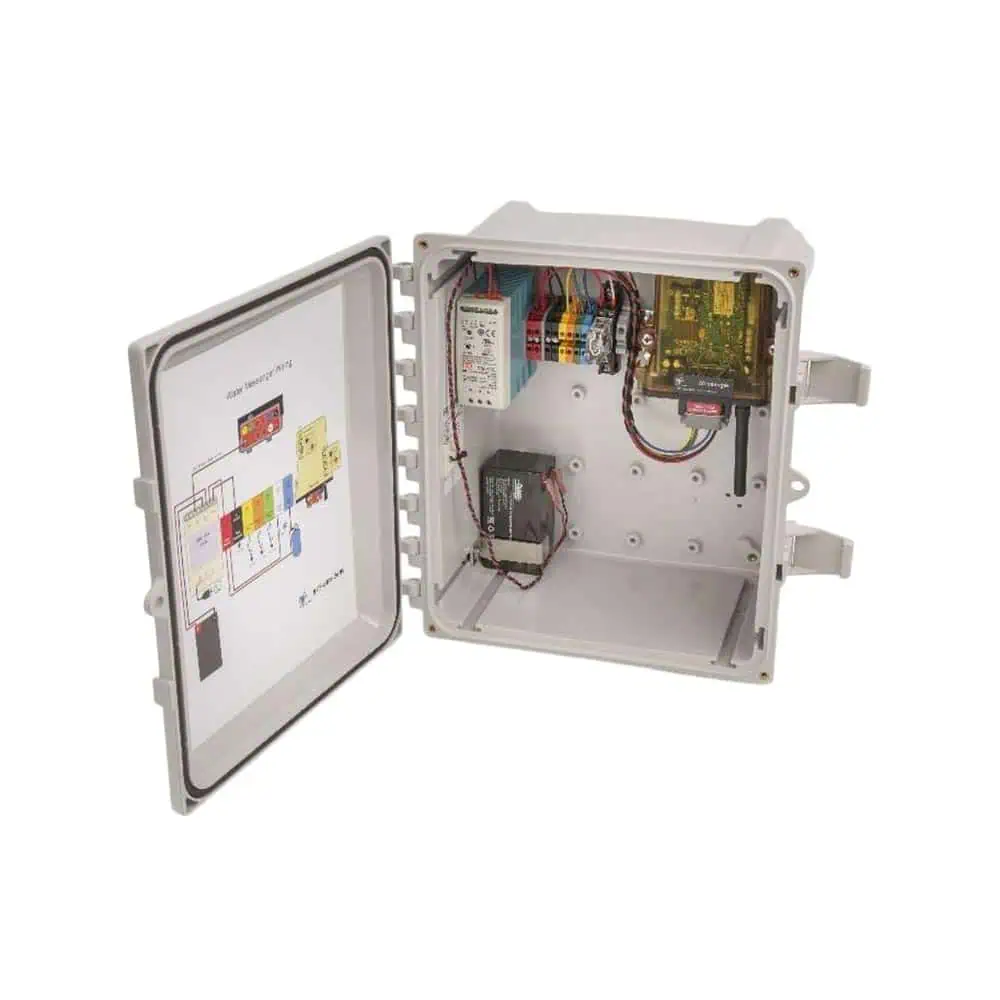 cattron messenger w scada monitoring with front door open view