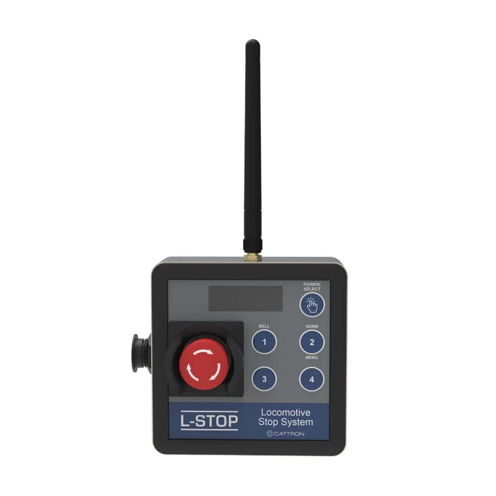 Cattron L-Stop locomotive stop transmitter