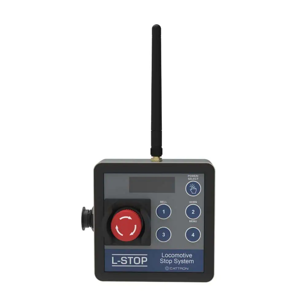 Cattron L-Stop locomotive stop transmitter